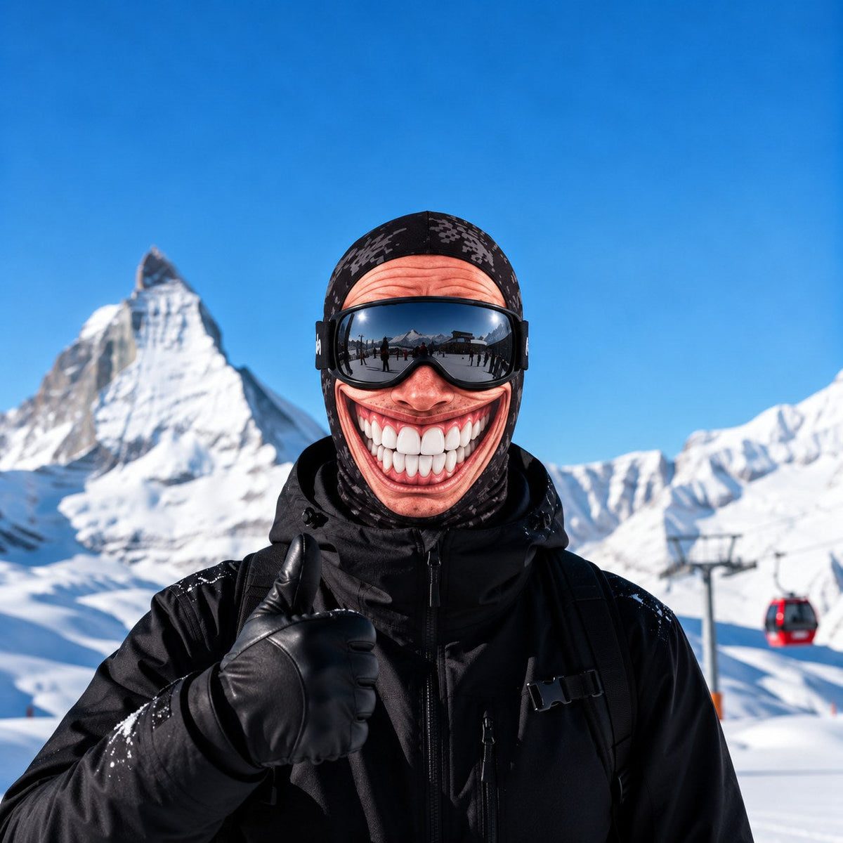 Cagoule Dents Blanches